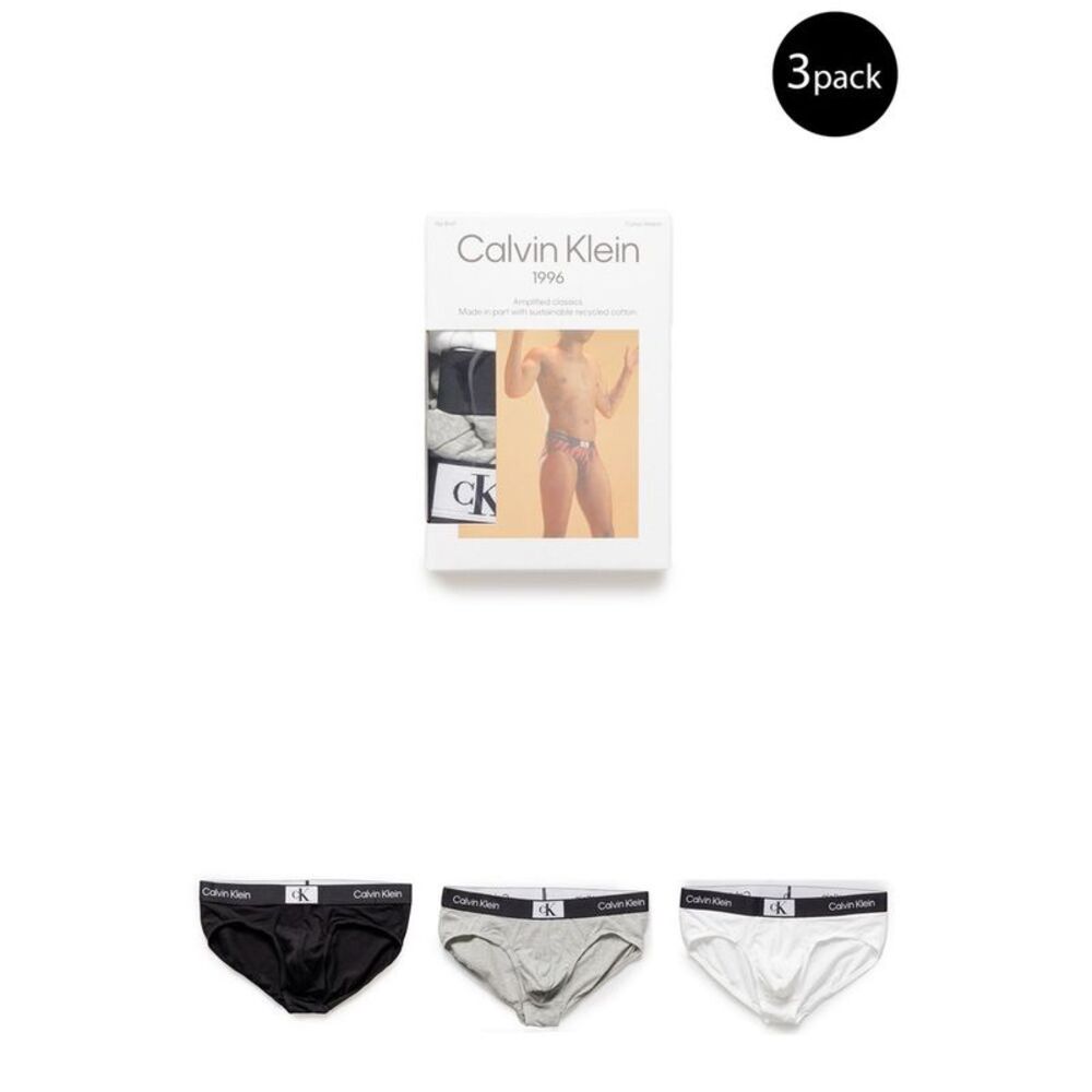 Calvin Klein Underwear White Cotton Men's Briefs